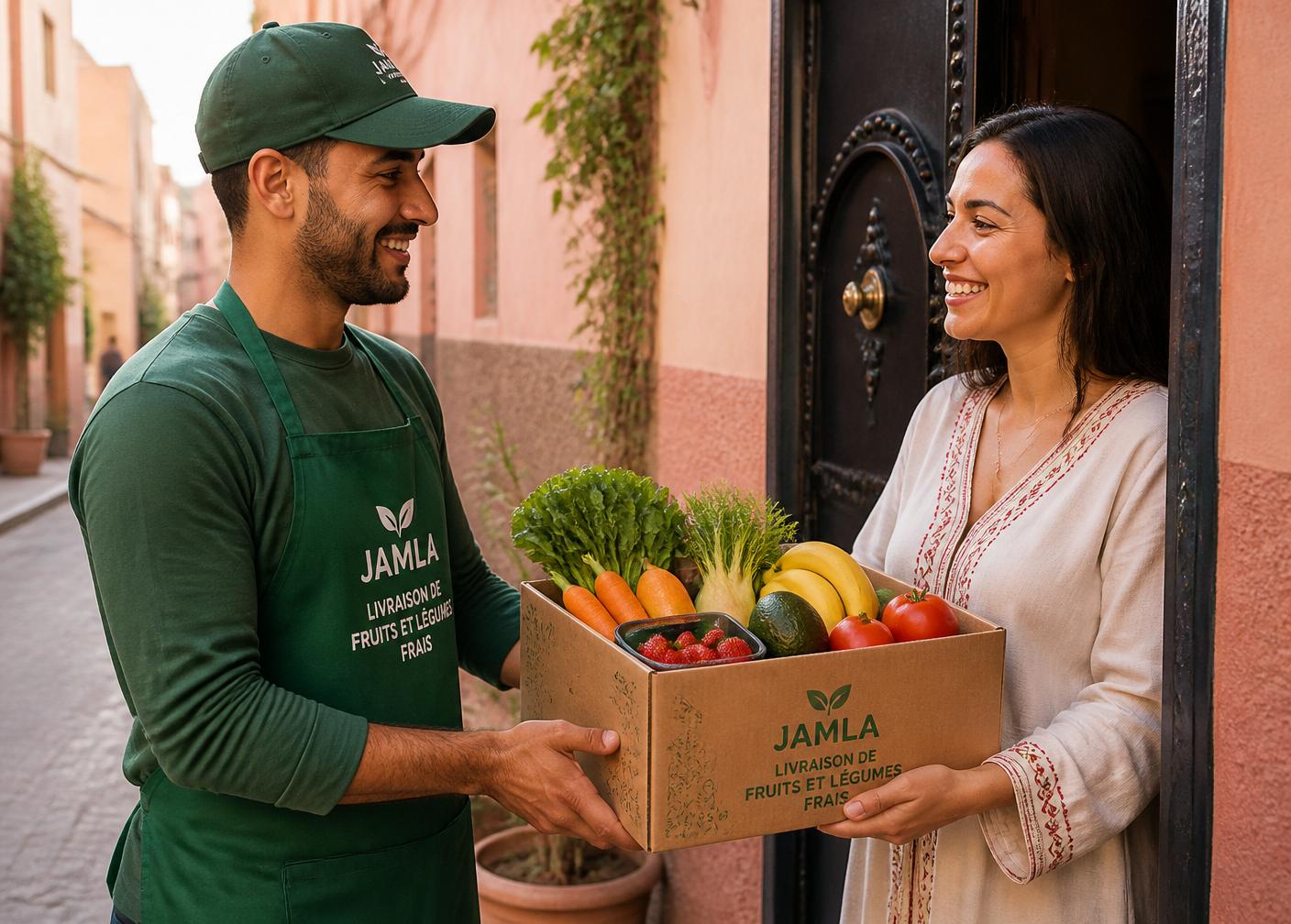 Livraison de fruits et légumes à domicile à un particulier